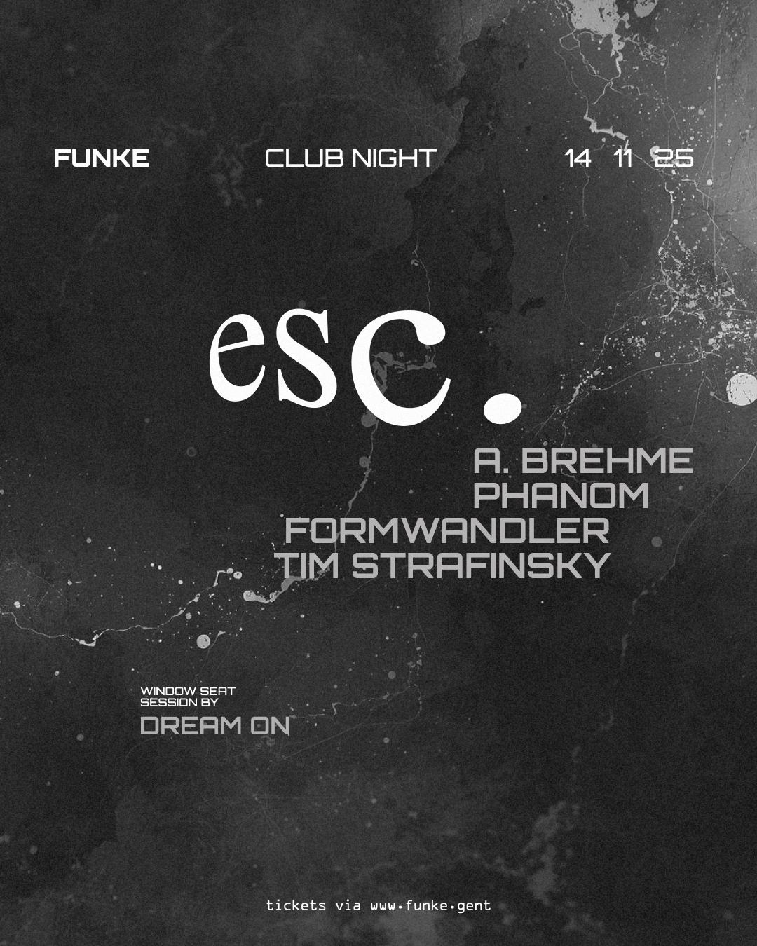 esc. with a. brehme and Phanom